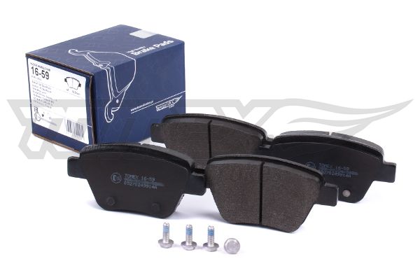 TOMEX TOM1659 fékbetét készlet, tárcsafék